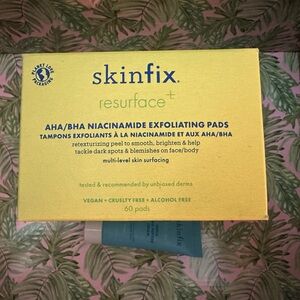 Skinfix Resurface+ Exfoliating Pads new! Mini cream